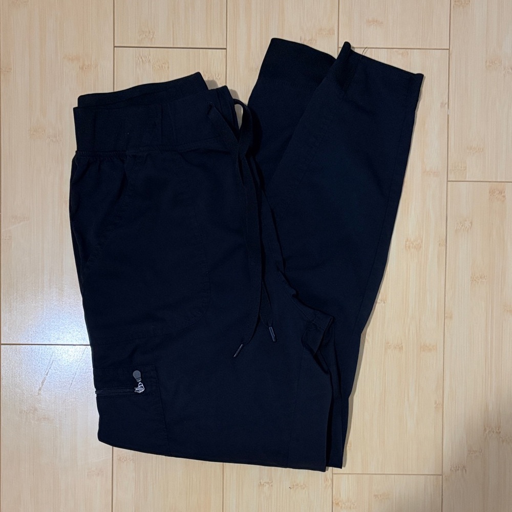 Black ADAR scrub pants